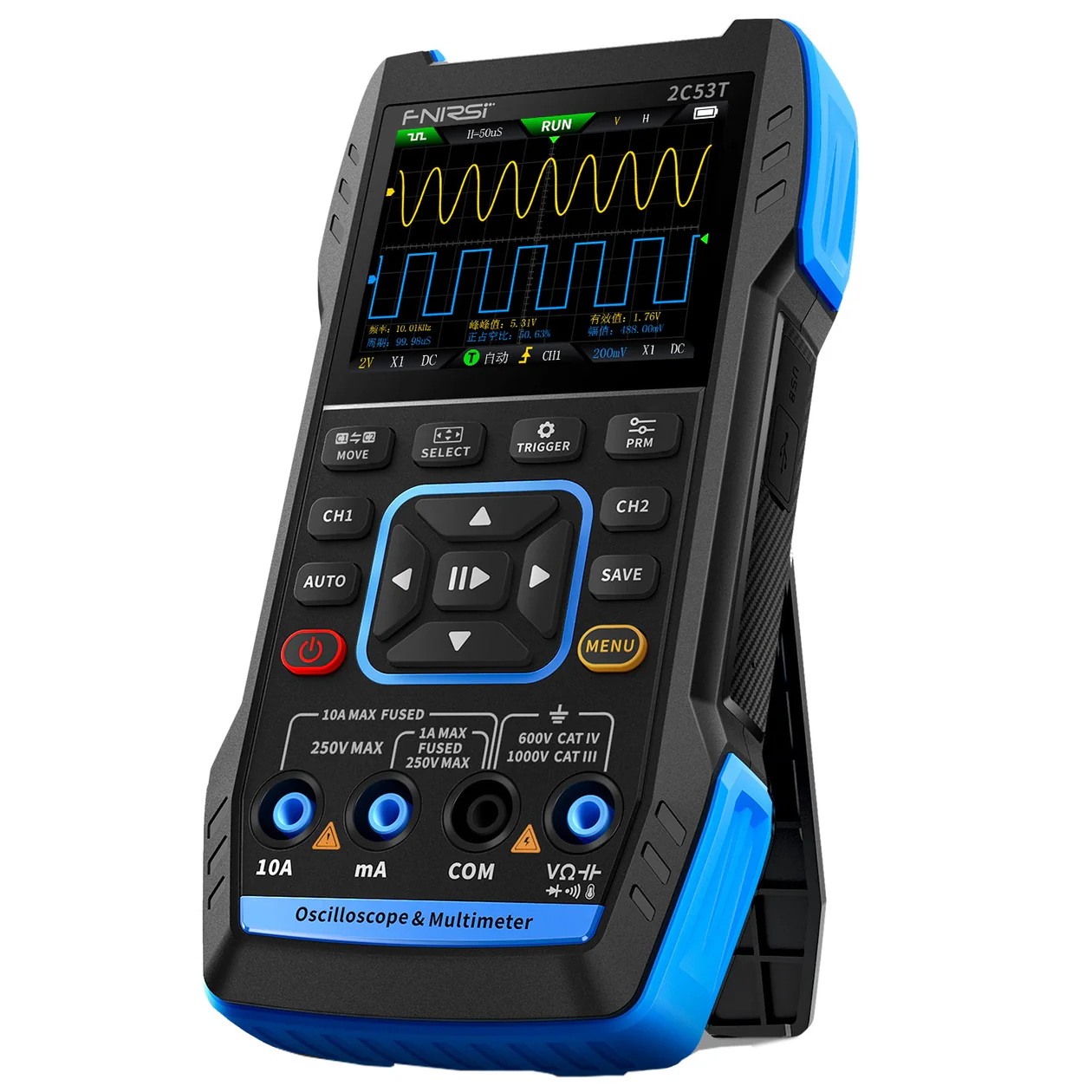 ScopeMatic™ | Håndholdt Oscilloskop Multimeter + Signalgenerator