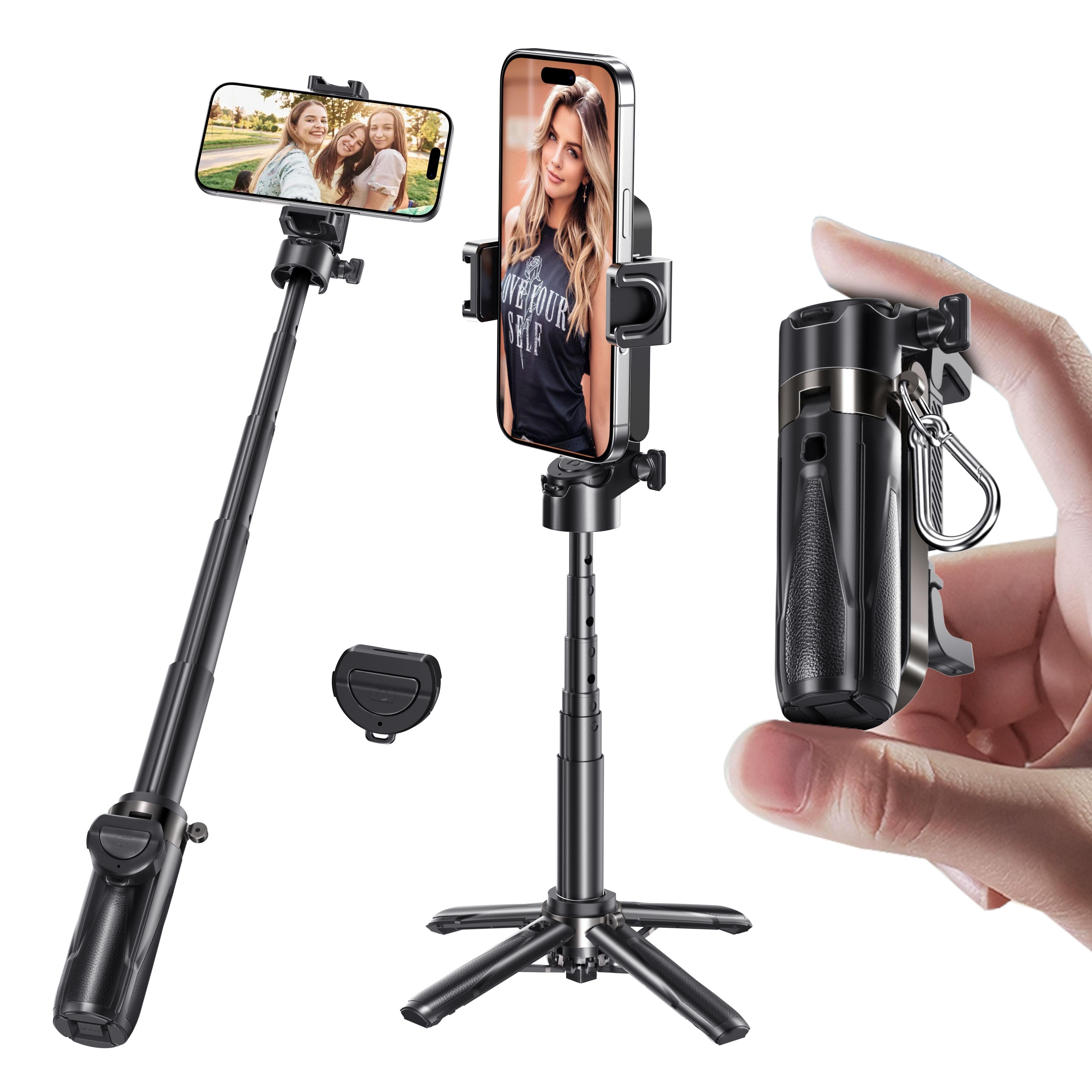 UniStiq™ |  Bærbar multifunktionel selfiestang