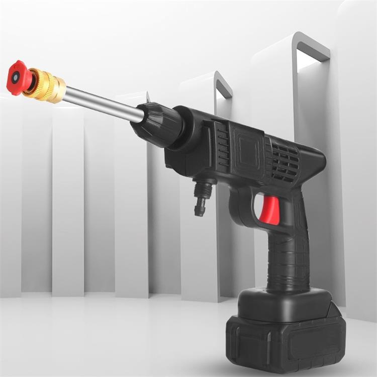 Batteridrevet højtryksrenser med sprøjtepistol - bærbar og kraftfuld rengøringsløsning