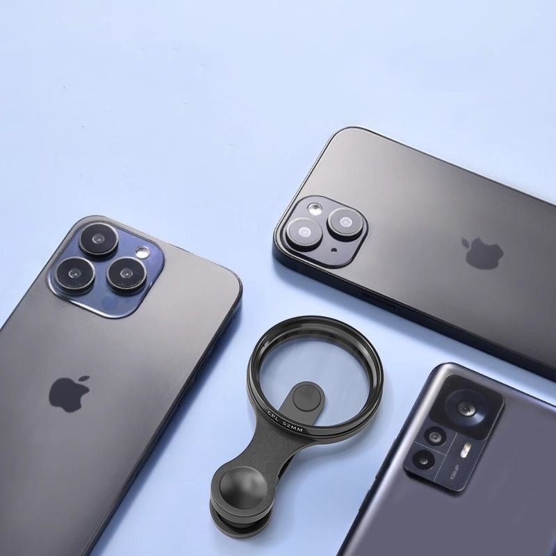 Mobiltelefonens polariseringsfilter – Forbedrer farver, kontrast og klarhed for skarpe billeder