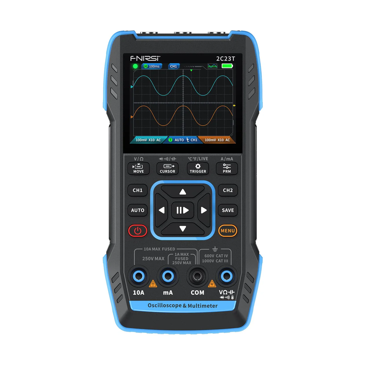 ScopeMatic™ | Håndholdt Oscilloskop Multimeter + Signalgenerator