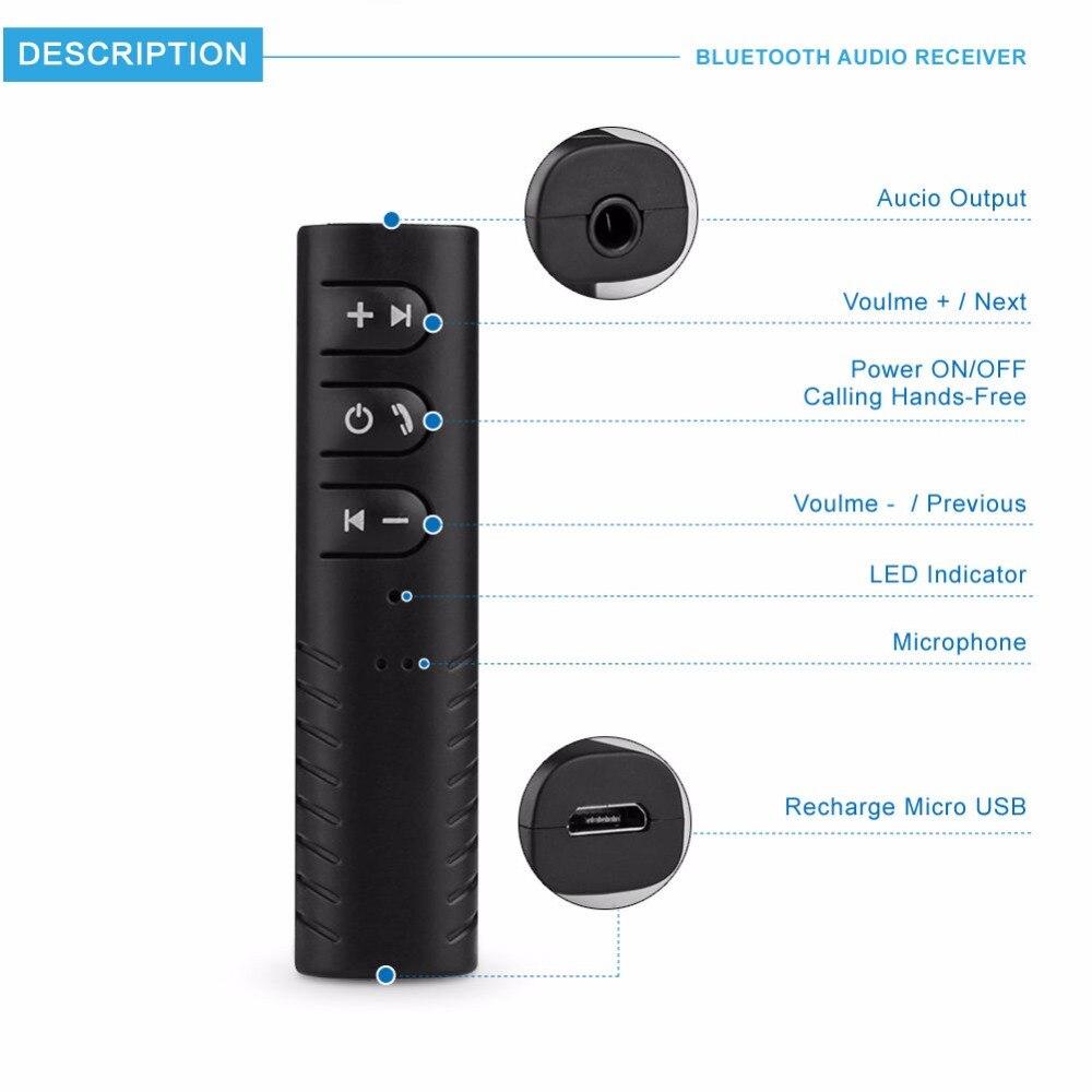 Håndfrit Opkald & Musik via Bluetooth – AUX Jack 3.0