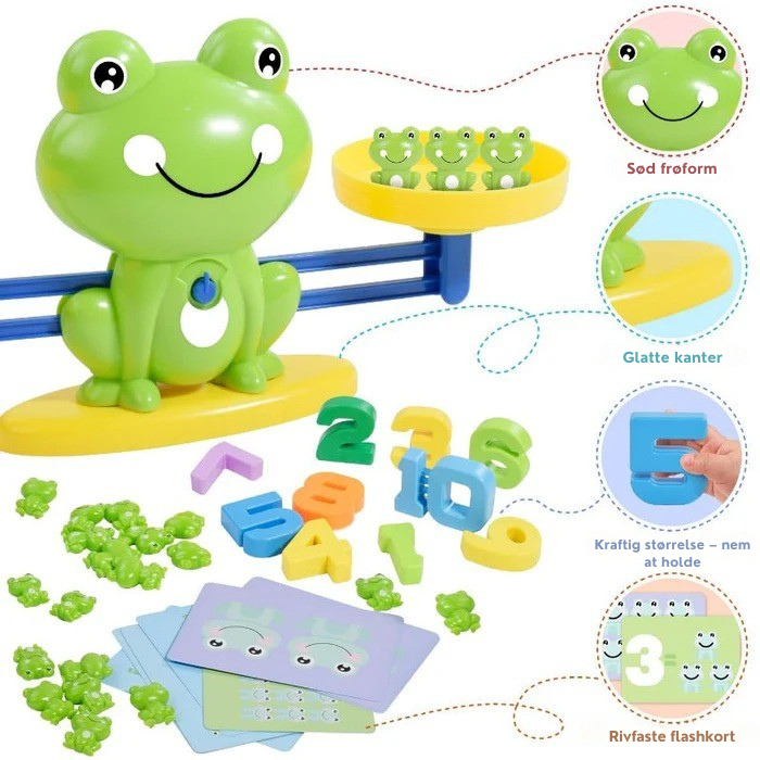 FroggyMath™ – Balancer, Tæl, Leg