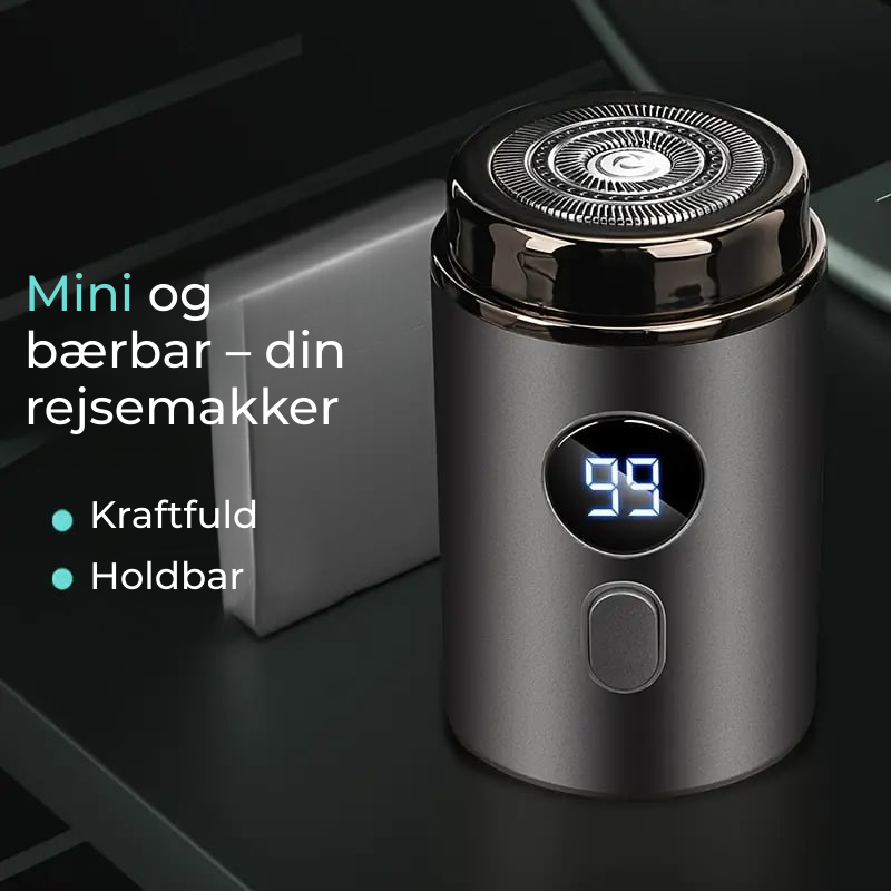 Mini-Shave Bærbar Elektrisk Barbermaskine
