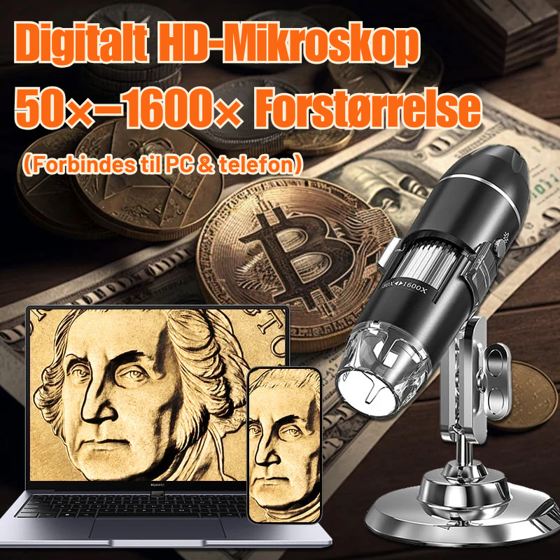 PocketZoomer™ | Digitalt HD Mikroskop