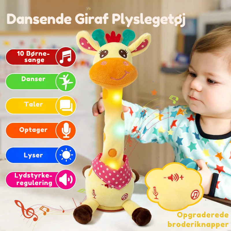 Groovlet™ | Interaktiv musikalsk plysdyr — taler, synger & danser
