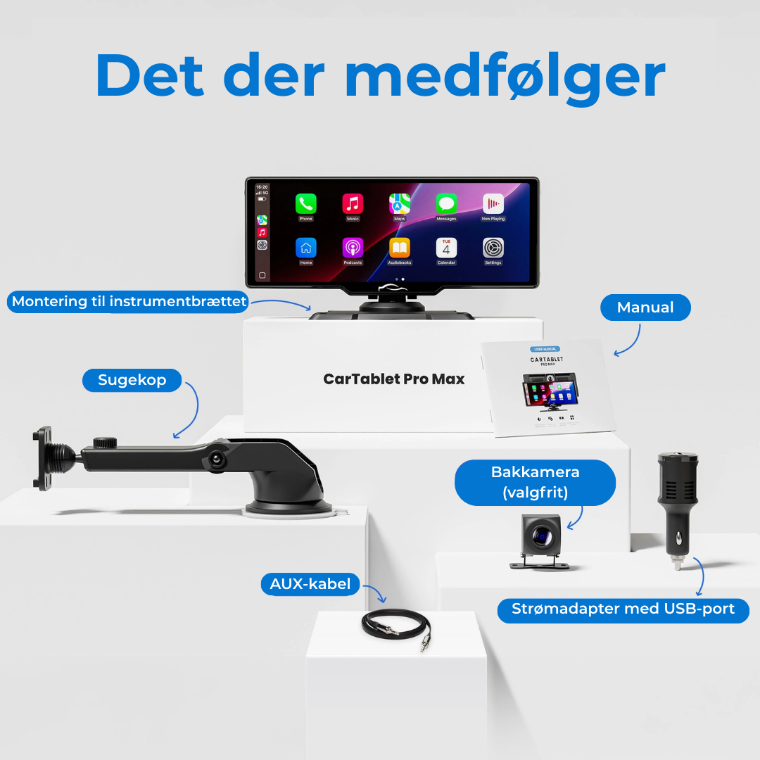 DriveScreen X10 – ingen komplekse installationer kræves
