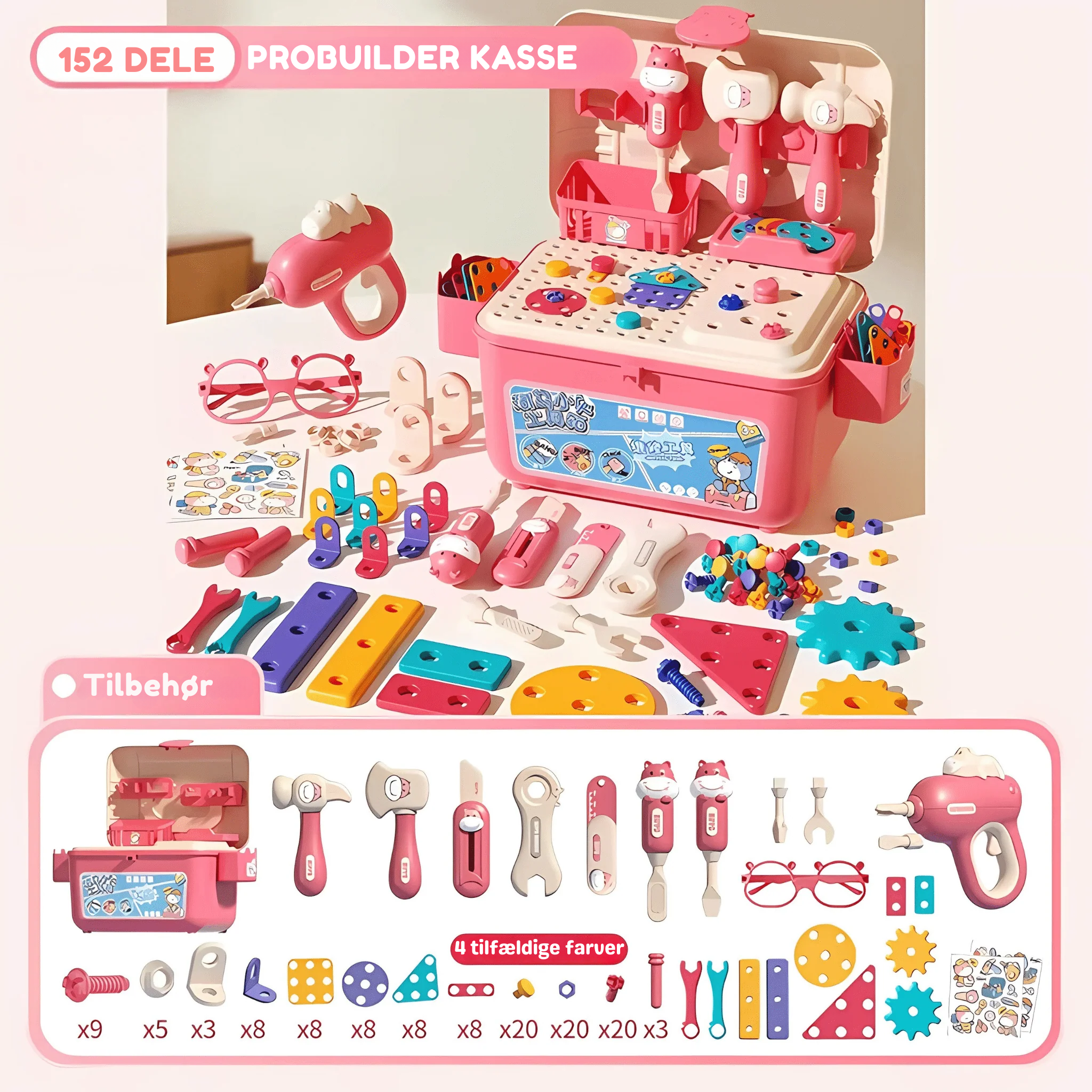 Little Maker’s Workshop – Montessori Værktøjssæt ✨