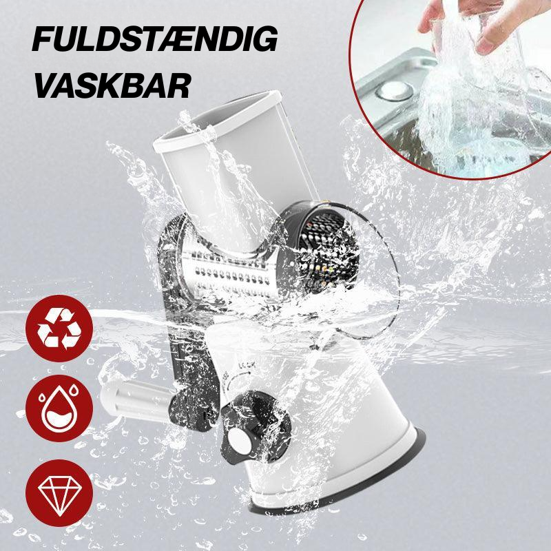 SwiftGrate Pro™ | Multifunktionel Manuel Roterende Rivejern & Hakker