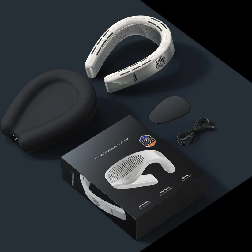 GlaciWear™ | Bærbar nakkeluftkonditionering