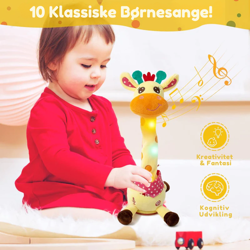 Groovlet™ | Interaktiv musikalsk plysdyr — taler, synger & danser