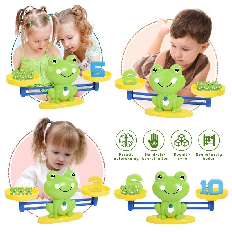 FroggyMath™ – Balancer, Tæl, Leg