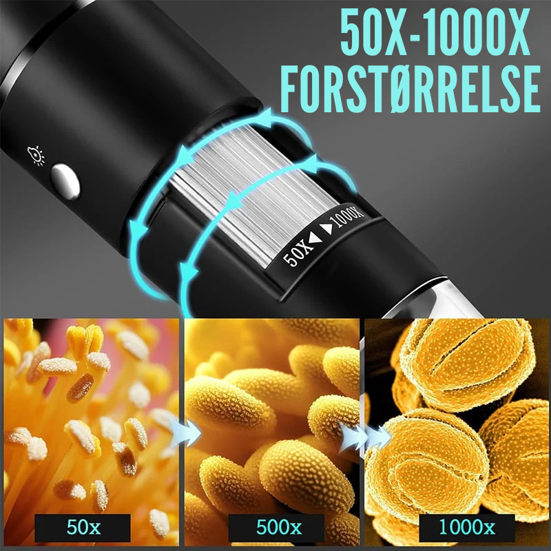 PocketZoomer™ | Digitalt HD Mikroskop
