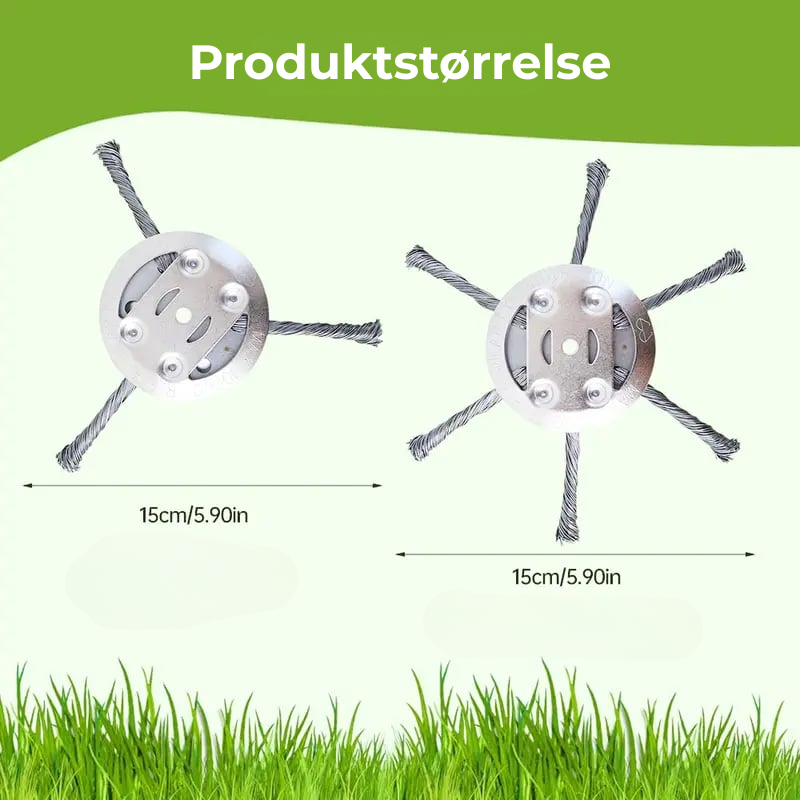 SteelSpiral™ | Kraftig ukrudtsklipper