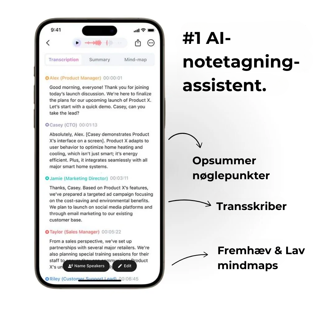 MemoFlow | AI-notetagning-assistent