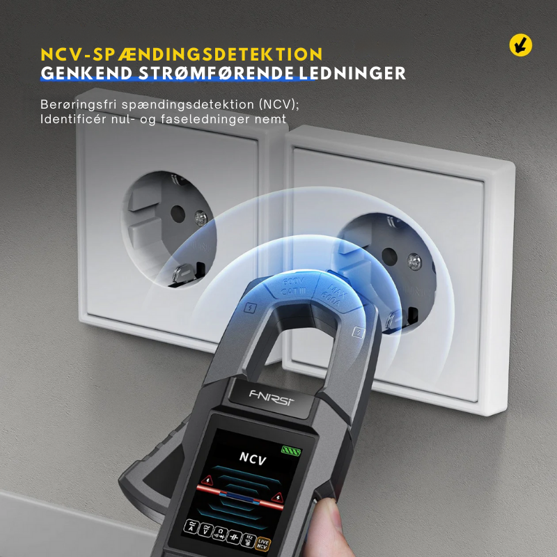 DMC-100 SmartMeter™ | Præcisions Tangmultimeter med Farveskærm