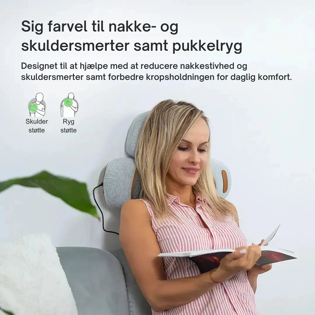 TractiPillow™ | Nakketræknings- og massagepude