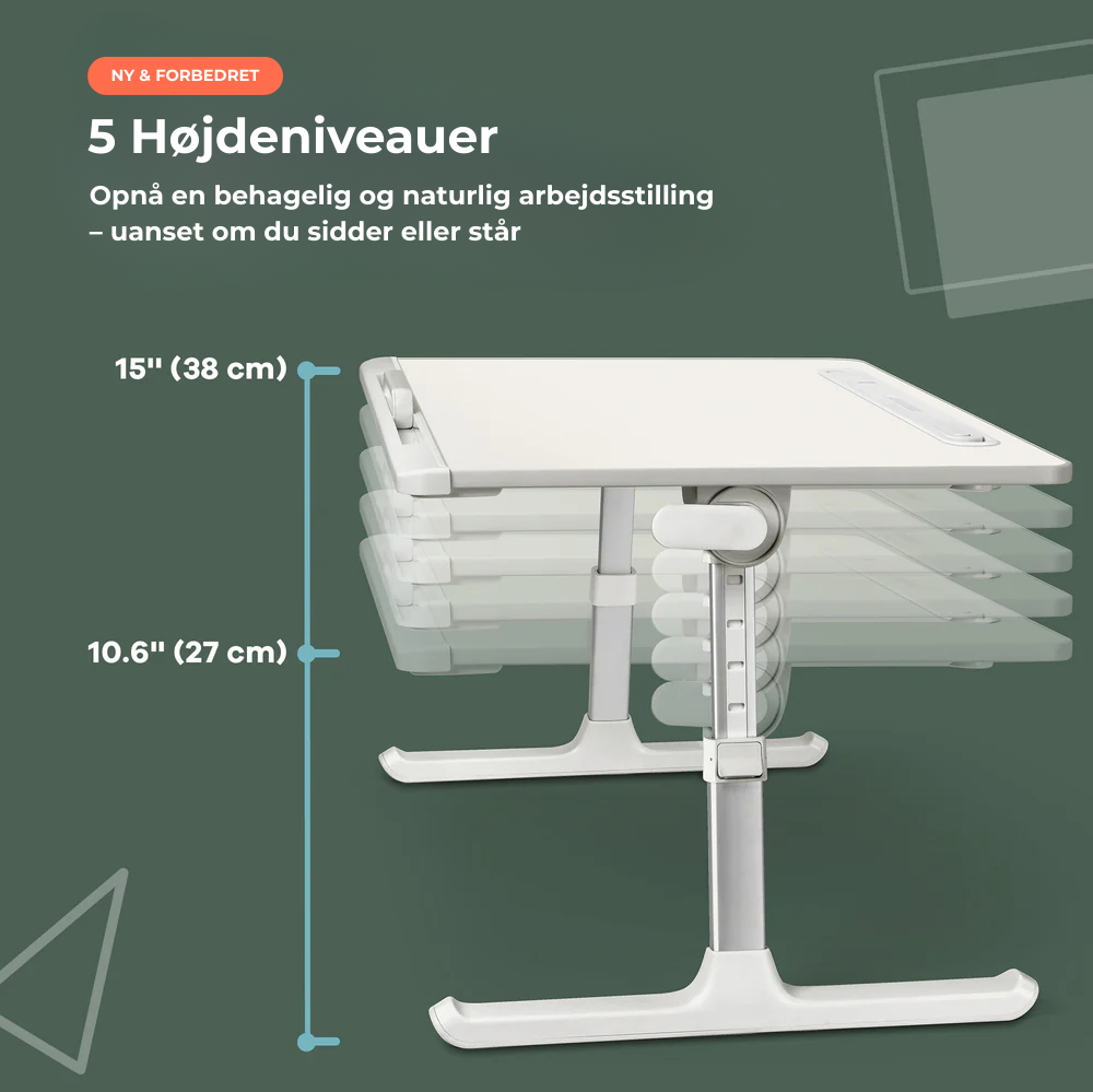 Deskio™ | Højdejusterbart skrivebord