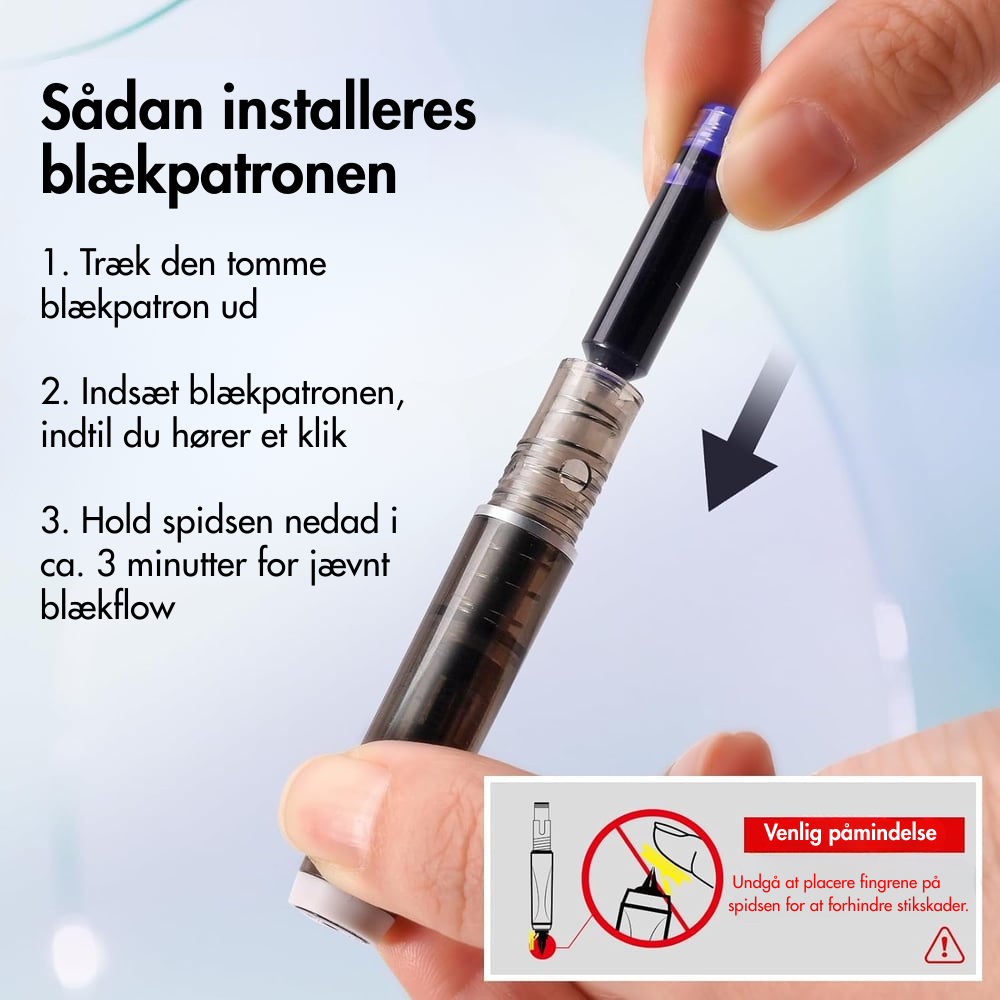 Inksy™ | Retraktbar Fyldepen