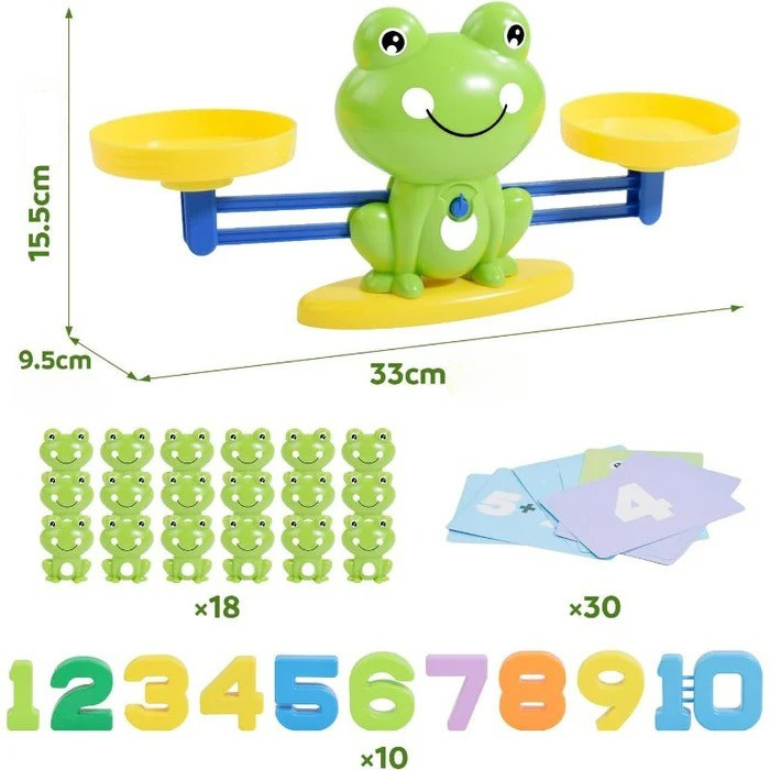 FroggyMath™ – Balancer, Tæl, Leg