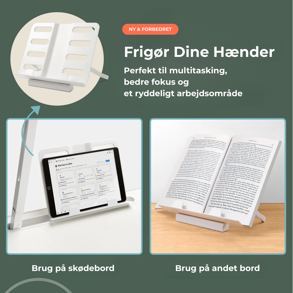 Deskio™ | Højdejusterbart skrivebord