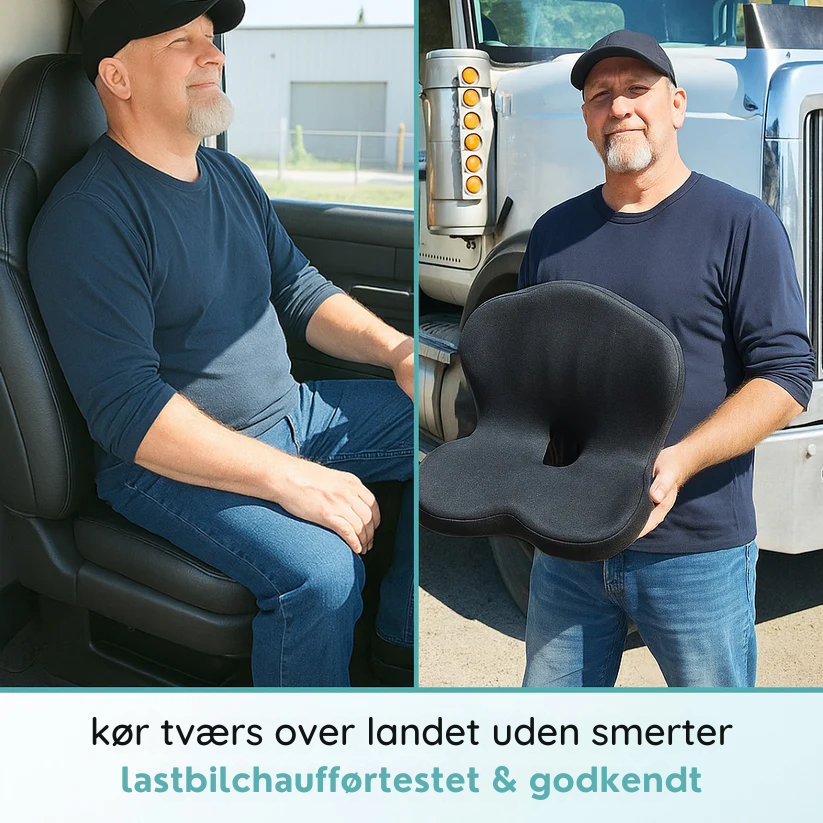 Cushiora™ | Premium Komfort- & Holdningsstøttepude
