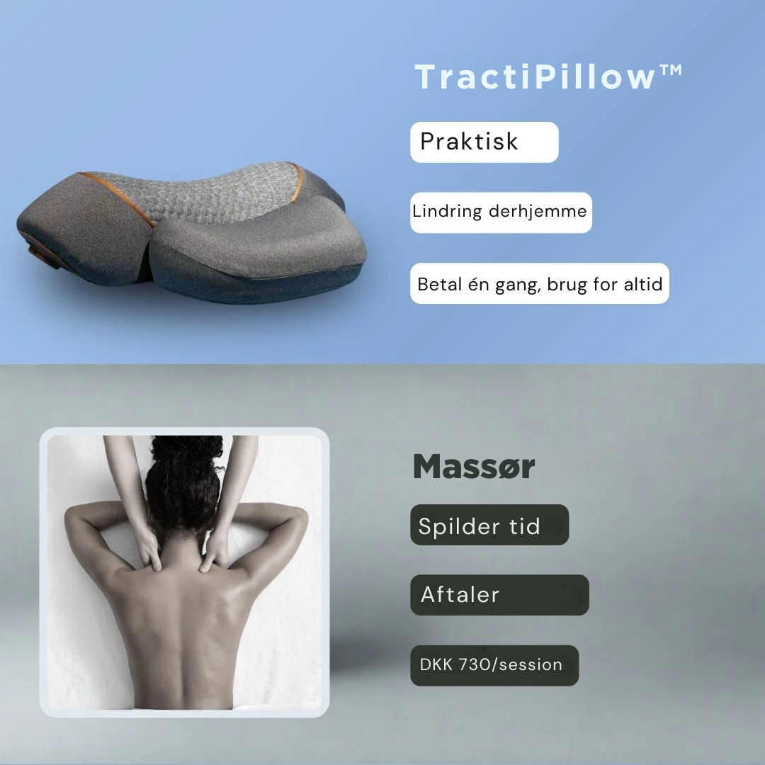 TractiPillow™ | Nakketræknings- og massagepude