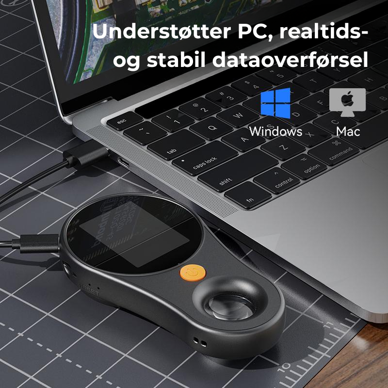 Zoomin™ | Håndholdt digitalt mikroskop med LED‑belysning