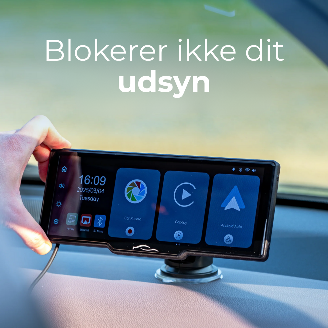 DriveScreen X10 – ingen komplekse installationer kræves