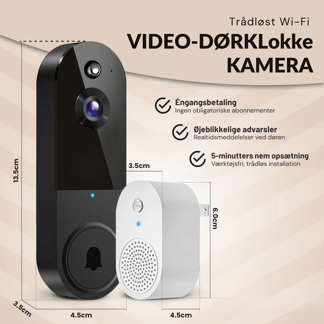 SafeRing™ Dørklokke