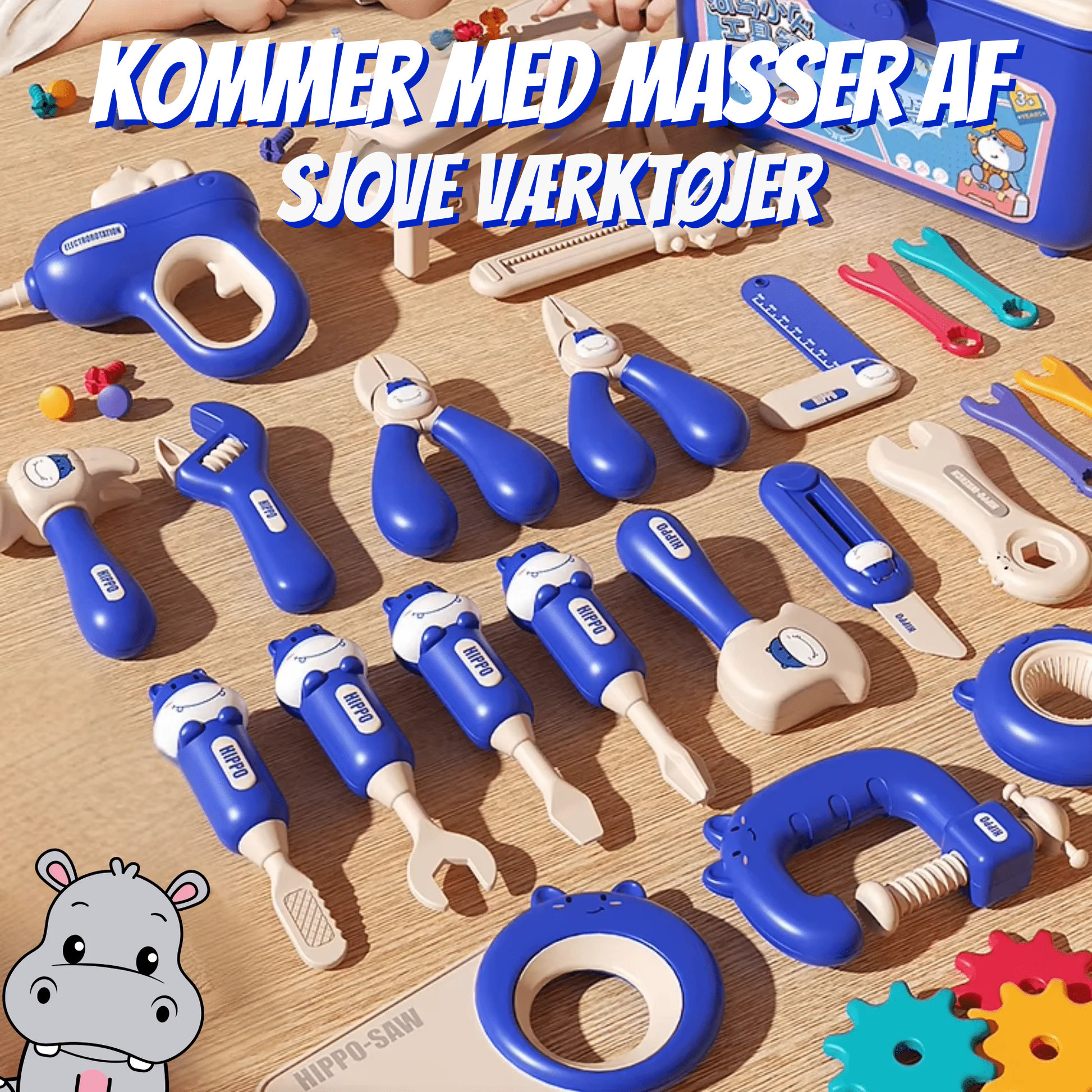 Little Maker’s Workshop – Montessori Værktøjssæt ✨