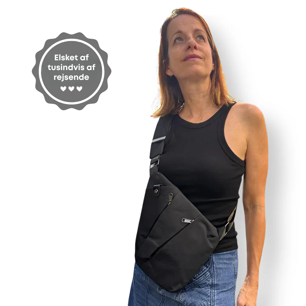 WanderSafe™ | Anti‑tyveri Crossbody‑taske