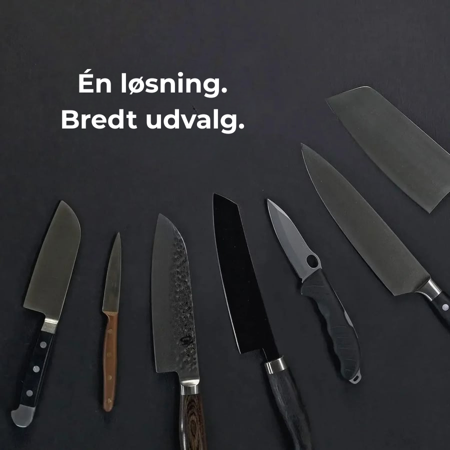 Manuel Knivsliber | 30 Sekunders Hurtig Slibning