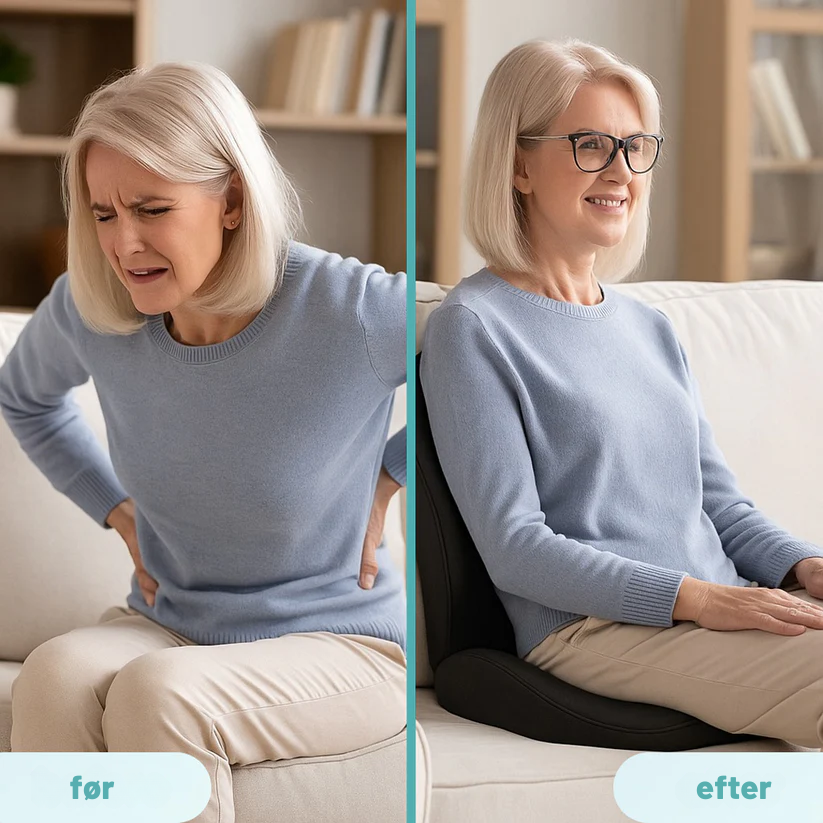 Cushiora™ | Premium Komfort- & Holdningsstøttepude