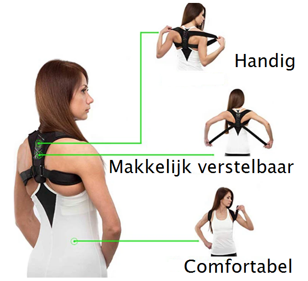 Forbedr Din Holdning med Posture Corrector 3.0 – Slut med Ryg- og Nakkesmerter