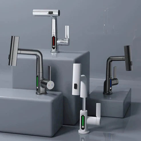 Smart Vandhane Digitalt Display 3 Funktioner