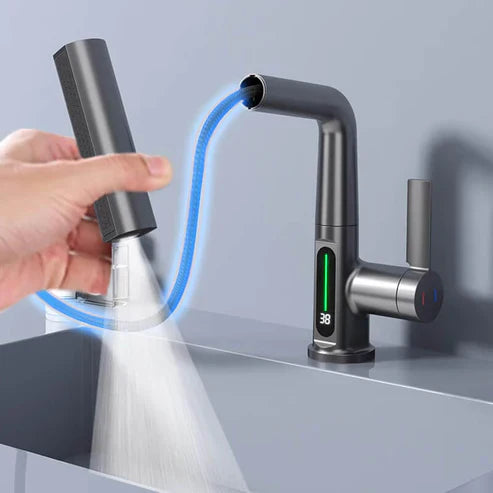 Smart Vandhane Digitalt Display 3 Funktioner