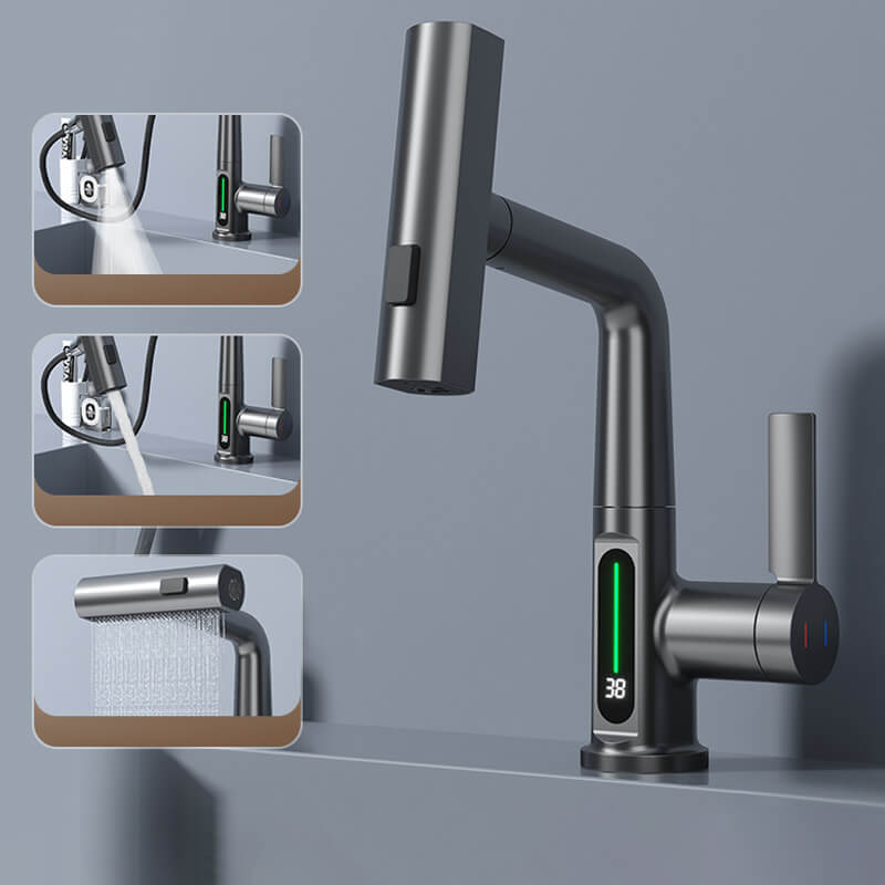 Smart Vandhane Digitalt Display 3 Funktioner