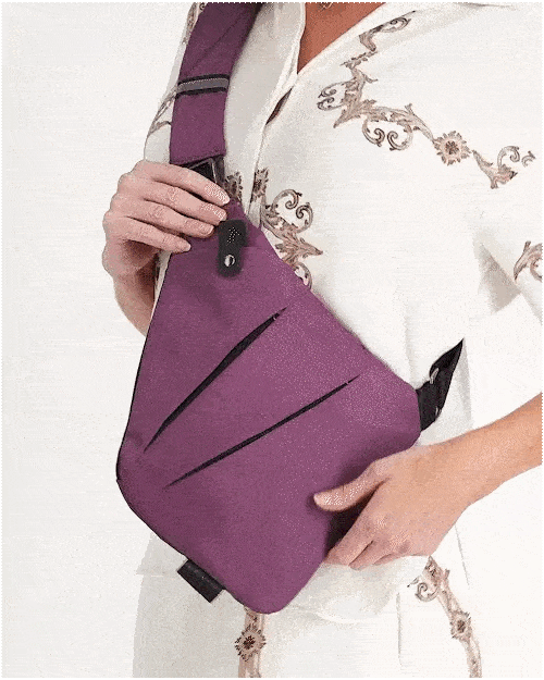 WanderSafe™ | Anti‑tyveri Crossbody‑taske