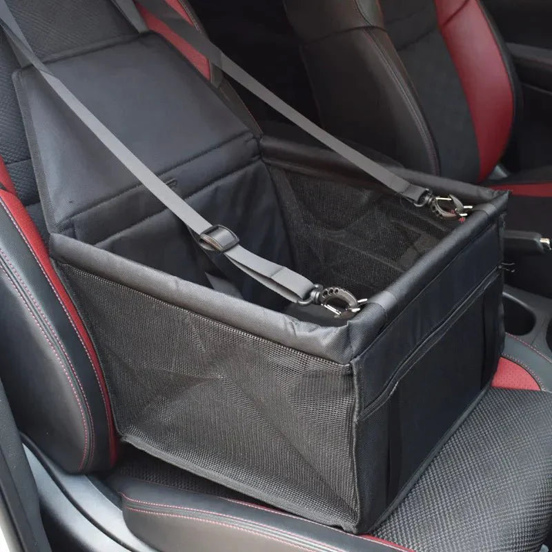 PurrfectRide™ Car Seat – Luftig Komfort til Små & Mellemstore Kæledyr