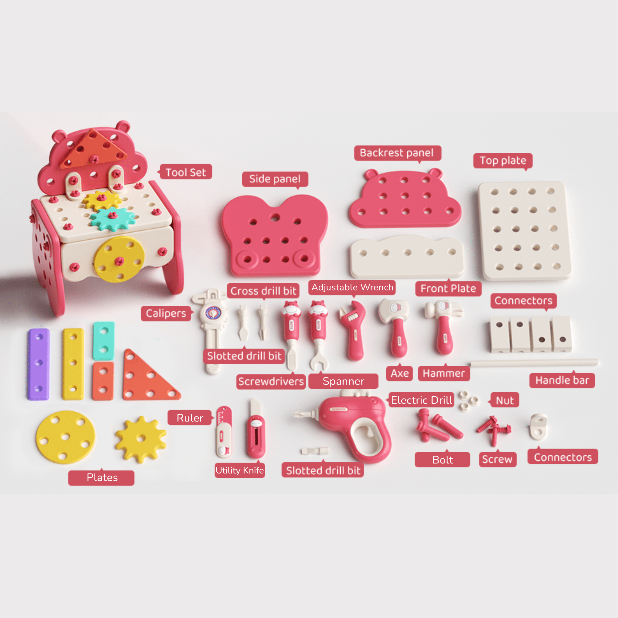 Little Maker’s Workshop – Montessori Værktøjssæt ✨