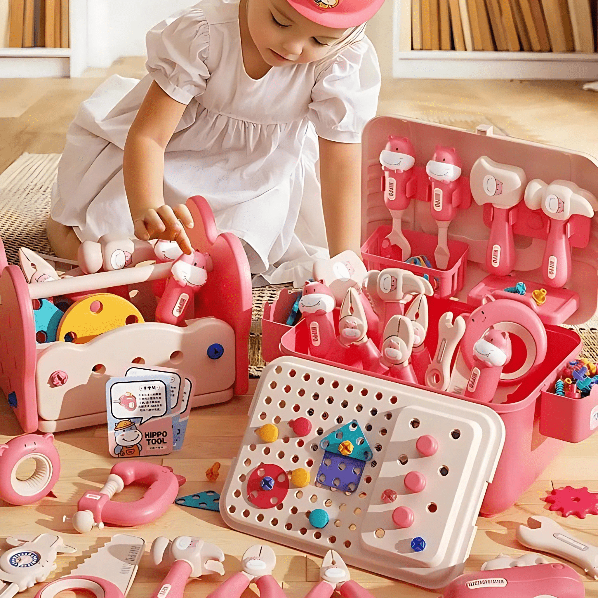 Little Maker’s Workshop – Montessori Værktøjssæt ✨
