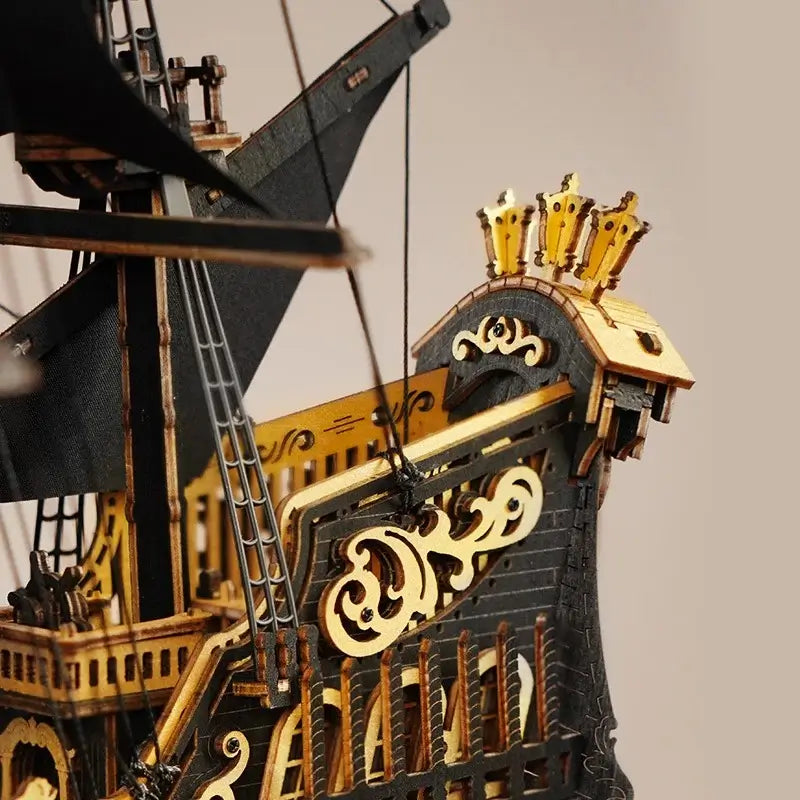 Seahorse Warbarque™ - 3D-træpuslespil