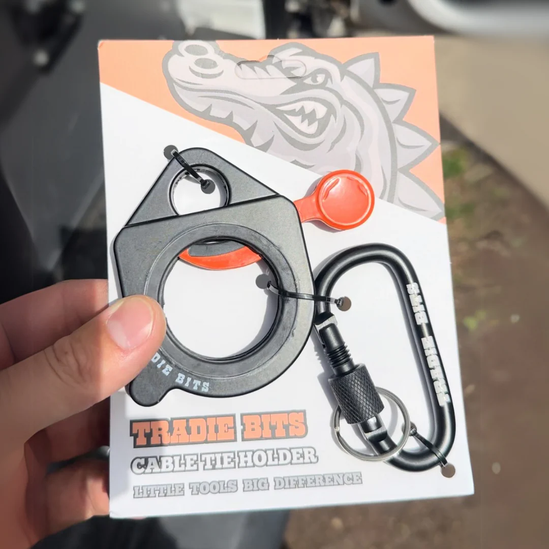 TieBoss Pro – Aluminium Kabelstrips-holder med Auto-Lock