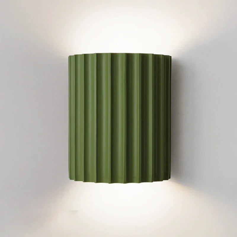Væglampe Harpiks Moderne Bølgeformet Design