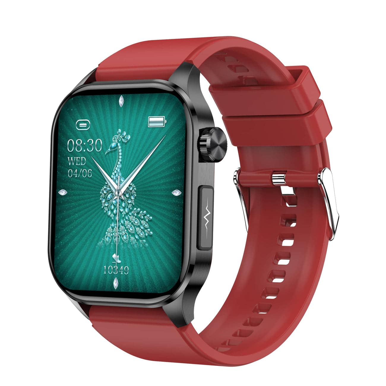 Smartwatch med EKG Pulsmåler og Blodtryksmåling